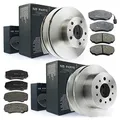 Bremsen/Bremsscheiben + Bremsbeläge vorne + hinten NB PARTS GERMANY 10046774