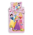 Disney Prinzessinnen Design Bettwäsche Baumwolle, 140x200 cm & 70x90 cm