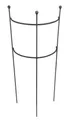 Hirsch Terracotta Staudenhalter Hugo halbrund stabil Kugel Höhe 116 cm, Breite 45 cm Vollmaterial Rankhilfe Pflanzstütze Rankgitter