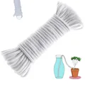 💧 15m Selbstbewässernder Docht 🌱 Bewässerungsschnur für Pflanztopf Urlaub DIY
