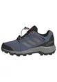 adidas Unisex Kinder Terrex Gore-TEX Hiking Shoes Kids, Wonder Steel/Grey Three/Semi Impact Orange, 28 EU