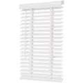 Sekey Jalousie Holzjalousie 50mm Holz jalousien Jalousette Echtholz Anpassbare Jalousie 90x130cm Weiß