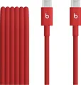 Original Apple Beats USB-C auf USB-C Gewebtes 60W Kabel 1,5m MDGF4ZM/A Blitz-Rot
