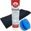 ROTWEISS Polierpaste 100 ml + Lackpuck & Microfasertuch