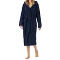 Schiesser Bademantel, Blau (815-navy), L