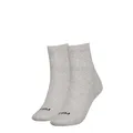 PUMA Damen Heart Logo Recycled Cotton Sock, Grey Melange, 39-42 EU