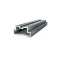 Kovalex Profilverbinder, Aluminium, rechteckig,geeignet für Verlängerung der Alu-Profi-UK beim Terrassenbau - silberfarben