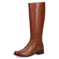 CAPRICE Damen 9-25511-41 Mode-Stiefel, Cognac Nappa, 37.5 EU