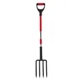 Dunggabel mit Fiberglasstiel 1150mm Mistgabel Mistforke Heugabel 4 Zinken