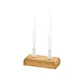 Sonic Energy Stimmgabel Holz Ständer – Halter für zwei Stimmgabeln – Zur Präsentation und Aufbewahrung (TF-HOLDER-2)