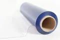 ANKO PLANEN Transparente PVC Plane 0,8 mm - Klarsichtplane wasserdicht - Fensterplane reißfest & UV-stabil - robuste LKW Plane transparent - 1,4m x 1m, ohne Ösen