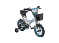 Actionbikes Kinderfahrrad Donaldo 12 Zoll, V-Brake-Bremsen, höhenverstellbar, Stützräder, Korb