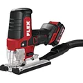 Flex Akku-Stichsäge 12 V JSP 12-EC C (ergonomisch dank SoftGrip-Oberfläche, Absaugstutzen Ø 27 mm, mit LED-Licht, Bürstenloser Motor) 531316