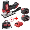 Flex JSP 12-EC C Akku-Stichsäge + 2x Akku 12V/5,0Ah + Tasche + Ladegerät