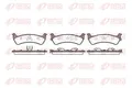 Bremsbeläge Hinterachse 0470.02 REMSA für JEEP CHEROKEE GRAND CHEROKEE I