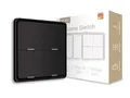 MOES ZigBee 12 Scene Funkschalter,Wireless Druckschalter,Erfordert MOES ZigBee Hub，Einschließlich Batterie, Schwarz