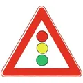 Verkehrsschild, 131 Dreieck 900 mm Lichtzeichenanlage RAL-Gütezeichen Folie RA1