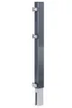 Zaunerhöhung Erhard Erhöhung anthrazit Höhe 600mm Pfosten 60x40mm