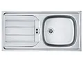 Franke Euroset ESN 614 Nova - 101.0301.757 Edelstahlspüle Ungebürstet
