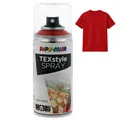 Dupli-Color 319884 Textilspray Rot 150 ml – Textilfarbe für Kleidung
