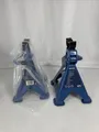 2x Cartrend Profi Unterstellbock bis 2 Tonnen, höhenverstellbar 26,5–42cm