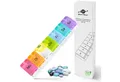Smart-Planet Pillendose Pillendose 7 Tage– Seniorenfreundliche Medikamentenbox mit Wochentagen