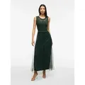 Vila Maxikleid VILYNNEA MAXI DRESS - NOOS/DC Sommerkleid grün XS (34)