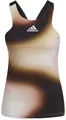 adidas Performance Tanktop Tennis-Tank Melbourne Printed schwarz/sand/weiss Damen