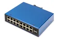 DIGITUS Digitus DN-651159 Netzwerk-Switch Gigabit Ethernet (10/100/1000) Power over Ethernet (PoE) Schwarz, Blau (DN-651159)