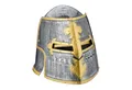 relaxdays Spielzeug-Helm Ritter Helm mit klappbarem Visier