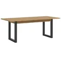Ausziehtisch Seattle Eiche ca. 150-190x90x76 cm Anthrazit