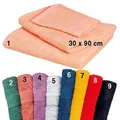 Fripac-Medis Kabinett Frottier Energiespar-Handtuch Rot (8)