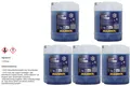 5x 10 Liter MANNOL Kühlerfrostschutz Typ G11 Longterm Antifreeze AG11 -40°C blau