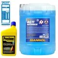 Mannol Kühlerfrostschutz AG11 blau bis -40° 10L MN4011-10 + Kühlsystemspülung
