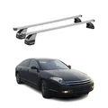 Menabo Dachträger Grundtäger für Citroen C6 2005-2012 75kg Stahl Silber 2 tlg