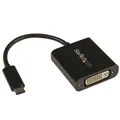 StarTech USB Typ-C Stecker zu DVI Buchseadapter - Schwarz
