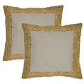 2er Set Zierkissen Dekokissen Kissenbezug Kissen Sofakissen Kopfkissen 40x40cm