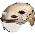 KED Ahead Fahrradhelme B-Vis X-Lite, gold metallic matt / 52-58 (M) - Gold