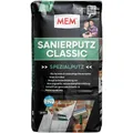 MEM Sanierputz Classic 25 kg grau, beugt Schimmelbildung vor