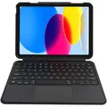 Deqster Smart Combo Touch Keyboard iPad 10.9" 10. Gen. Apple smart connector, Deutsches Layout QWERTZ
