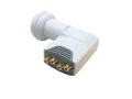 Quad LNB Universal Sat Kopf HD Digital für 4x SAT Receiver Anschluß HDTV/3D