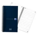 Oxford Task Manager, To-Do-Listen-Notizbuch, Spiralbindung, 460 Seiten, blau, 1 Stück