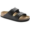 Birkenstock Sandale Arizona, Superlauf, Birko-Flor, schwarz, normal, Größe 40