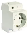 Pollmann 6334787 Verteiler-Einbausteckdose 1-fach