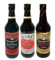 3 Sorten PRB Sojasauce je 500ml [dunkel, hell, Pilzsauce] Soja-Sauce KV