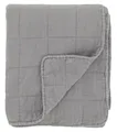 Chic Antique Tagesdecke Chic Antique - Decke Quilt Tagesdecke Kuscheldecke 180x130cm Grau
