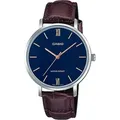 Casio Uhr Collection LTP-VT01L-2BUDF - Braun/Dunkelblau