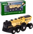 Goldene Batterielok mit Licht und Sound BRIO 63363000