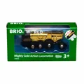 BRIO Goldene Batterielok mit Licht und Sound Batterie Eisenbahn Zug Spielzeug