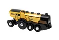 BRIO World 33630 Go*dene Batterielok mit Licht und Sound - Mit...